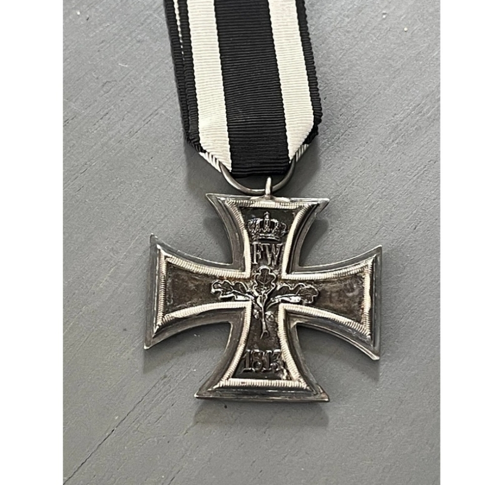 World War II Cross Pendant with Ribbon 1913-1914